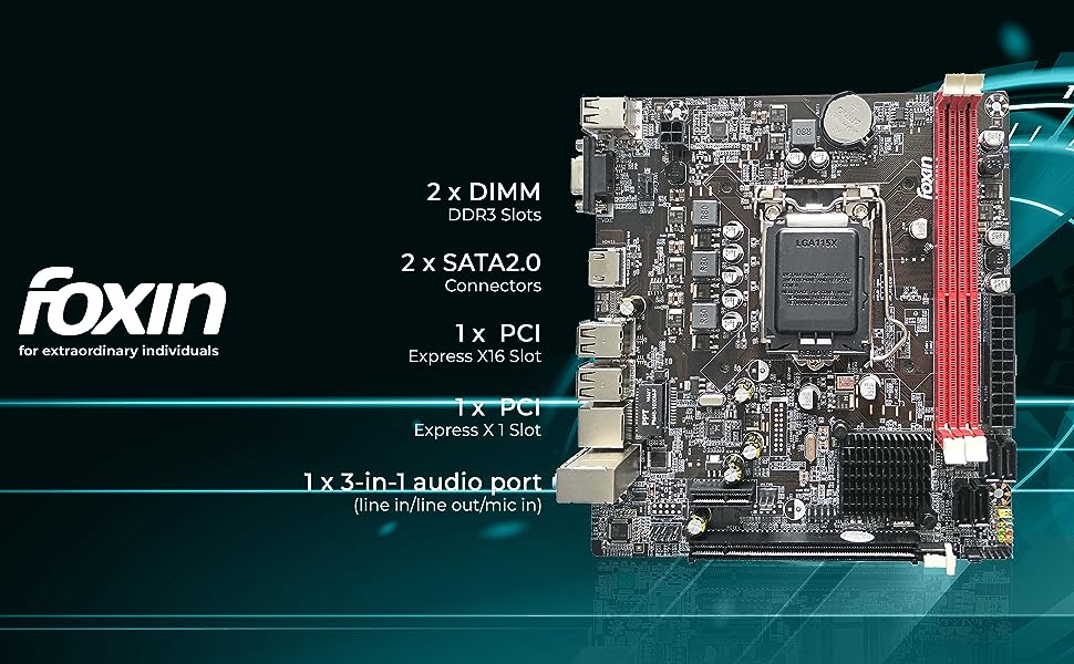 Foxin® FMB-H61 PRIME Motherboard