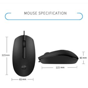 HP M10 Wired USB Mouse